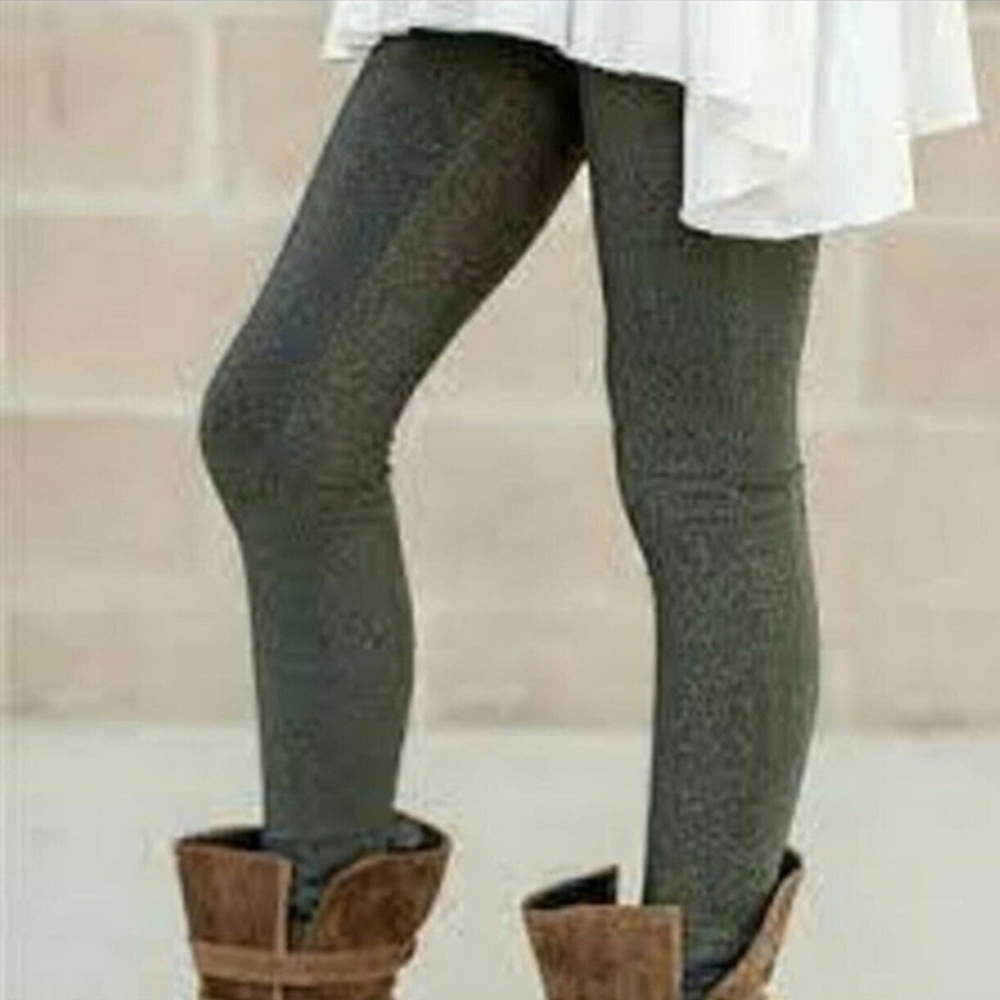 Joyfolie Mia Joy Naiya Sparkly Gray Leggings